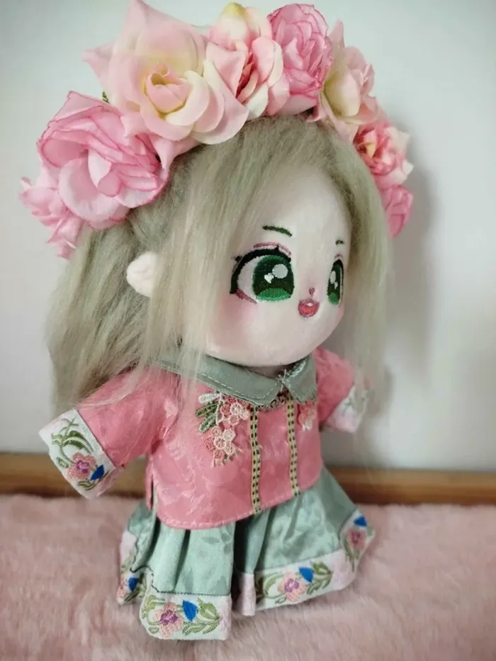 Plush doll / Cotton doll ( kawaii midori ) - photo numéro 2