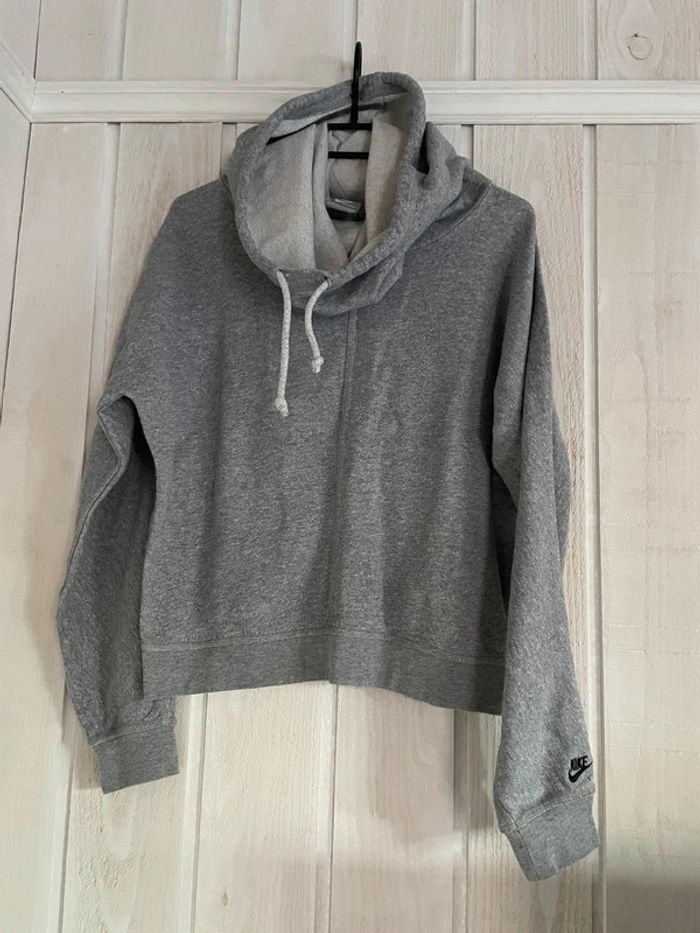 Sweat col tube gris - Nike - M