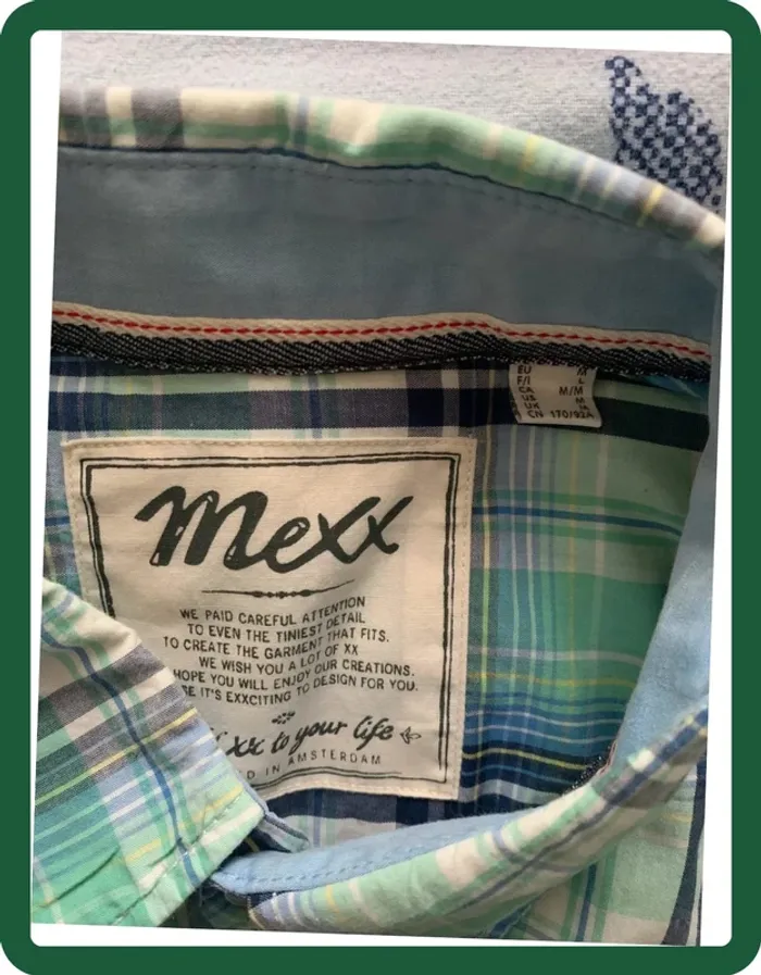 Lot de 3 chemises été  manches courtes à carreaux homme Mexx T/L - photo numéro 16