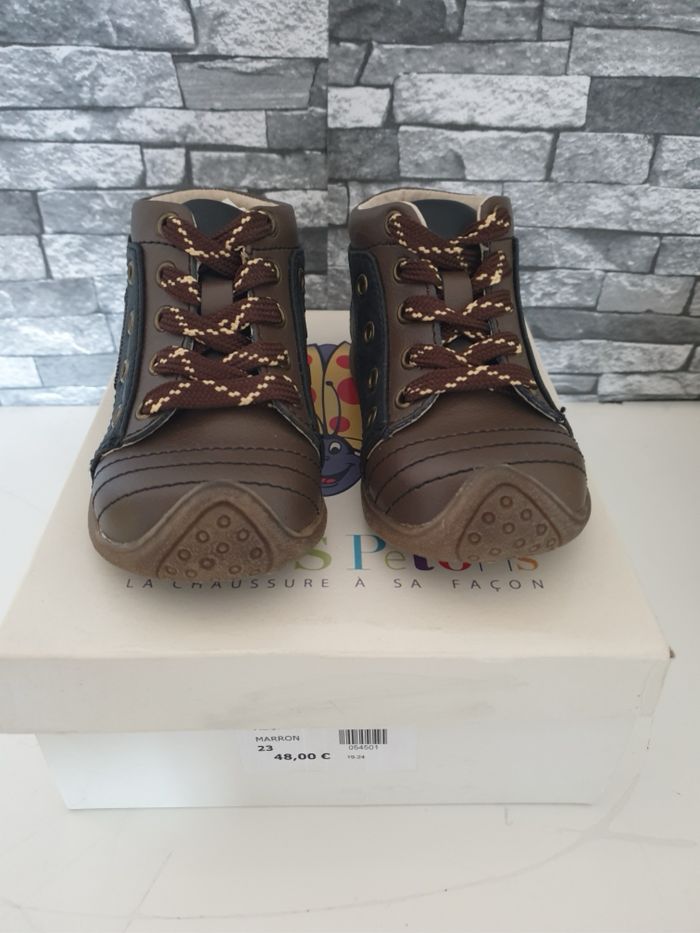 Bottines bébé petits petons pointure 23 - photo numéro 2