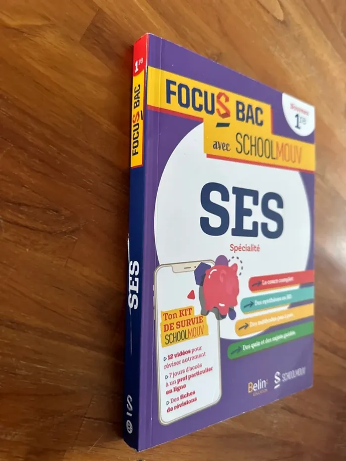 Livre ses spécialités bac 1 ère - photo numéro 2