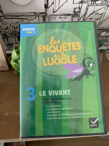 Les enquêtes des lucioles 3 le vivant cycle 3 neuf sous blister