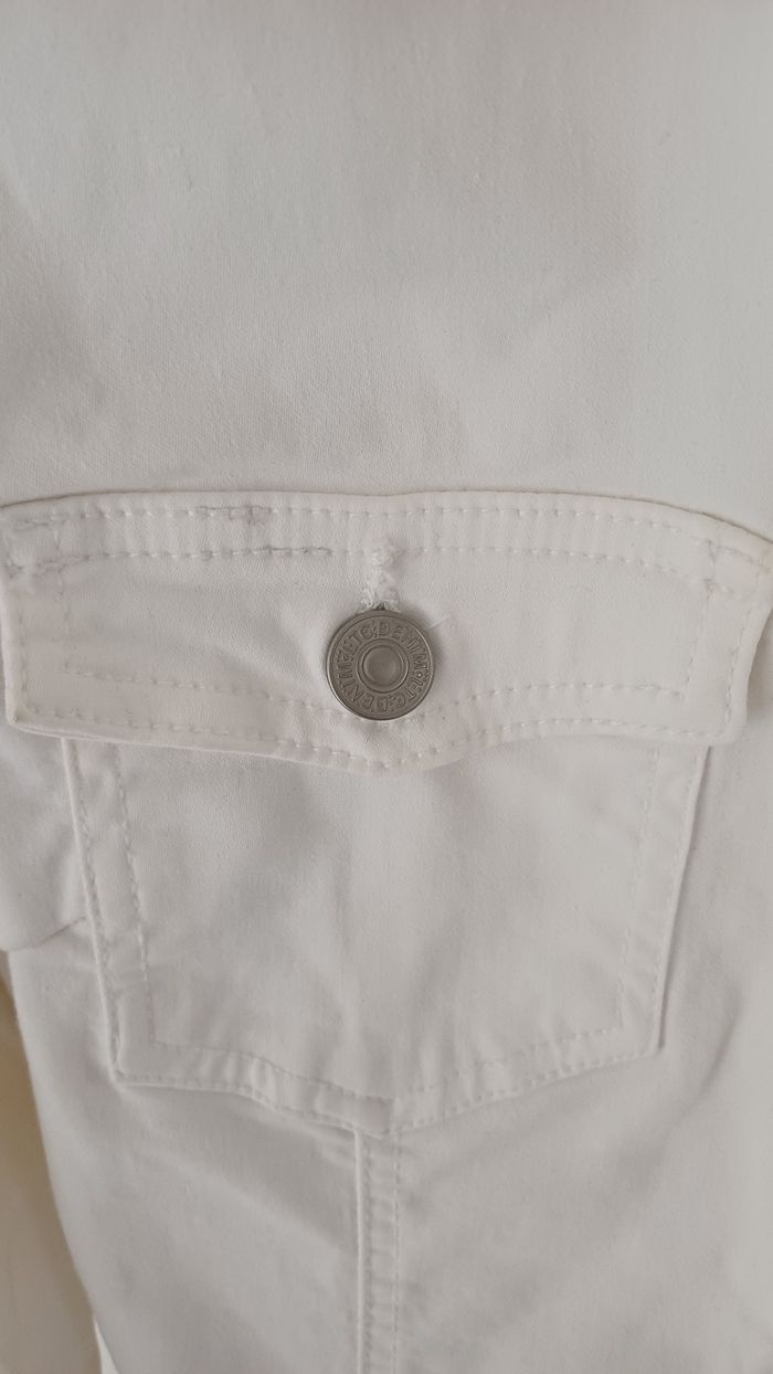 Veste en jeans blanche le  Temps des Cerises - photo numéro 3