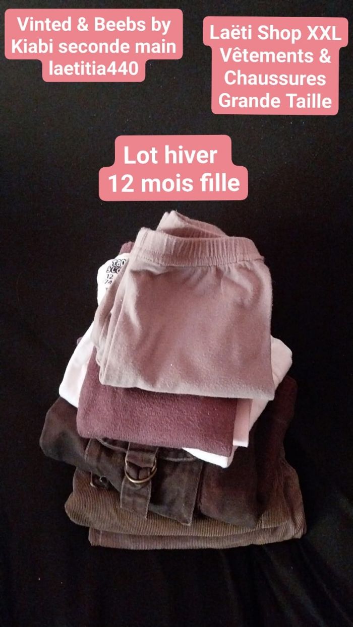 Lot hiver 12 mois fille