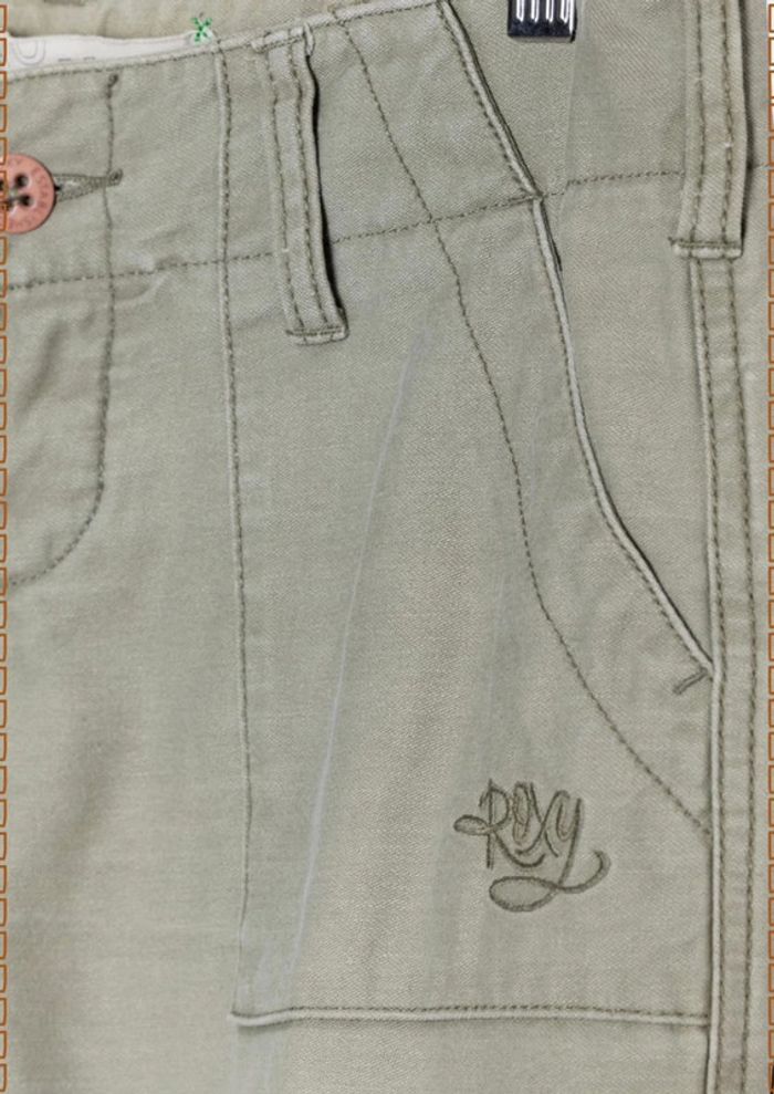 Pantalon Roxy kaki clair – Taille S - photo numéro 4