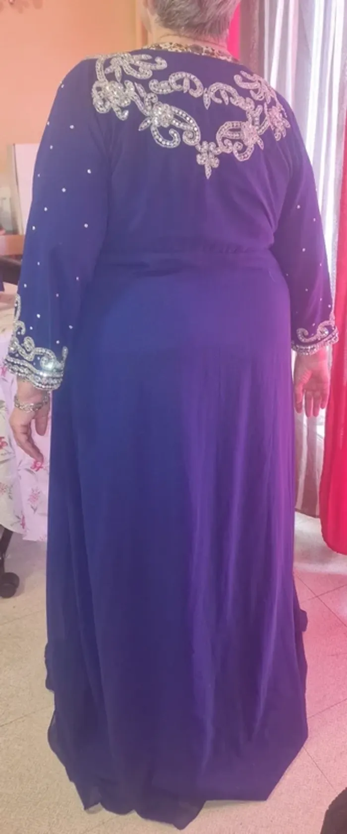 Caftan une pièce grande taille - photo numéro 9