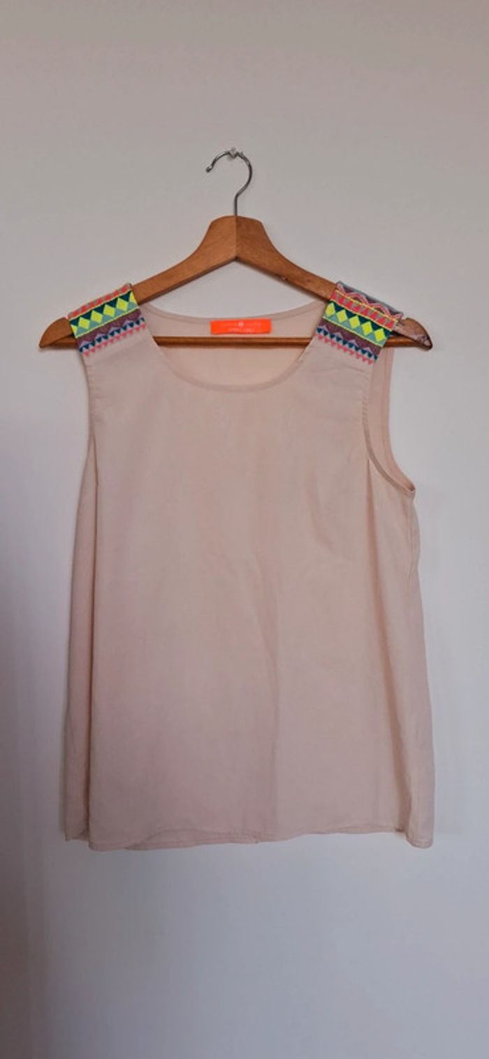 🌸 Blouse sans manches rose pâle – Neuve – Parfaite pour la rentrée - photo numéro 2