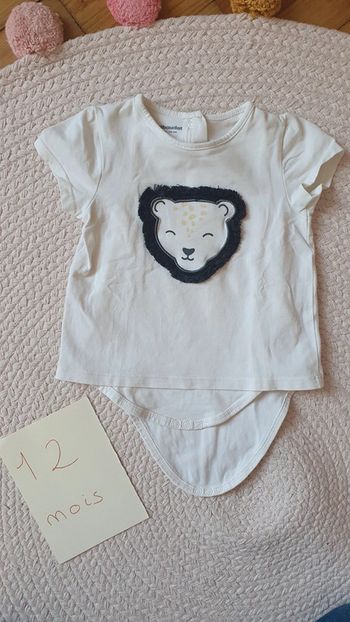 bodies tee shirt 12mois