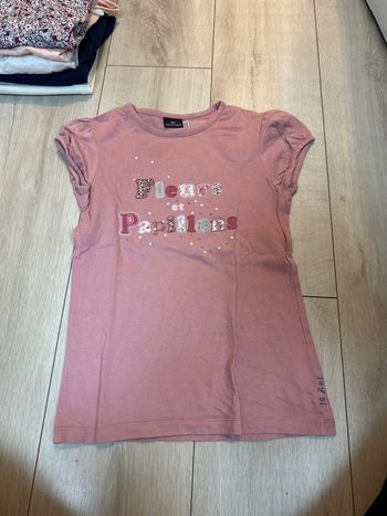 T-shirt rose sergent major 10 ans