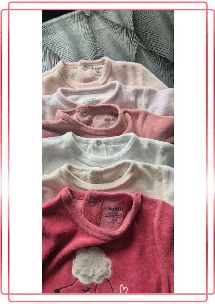 Lot pyjamas velours - photo numéro 6