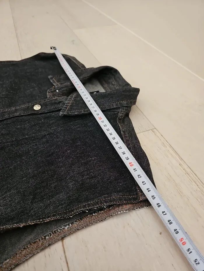 Chemise sans manches en jean taille M - photo numéro 10