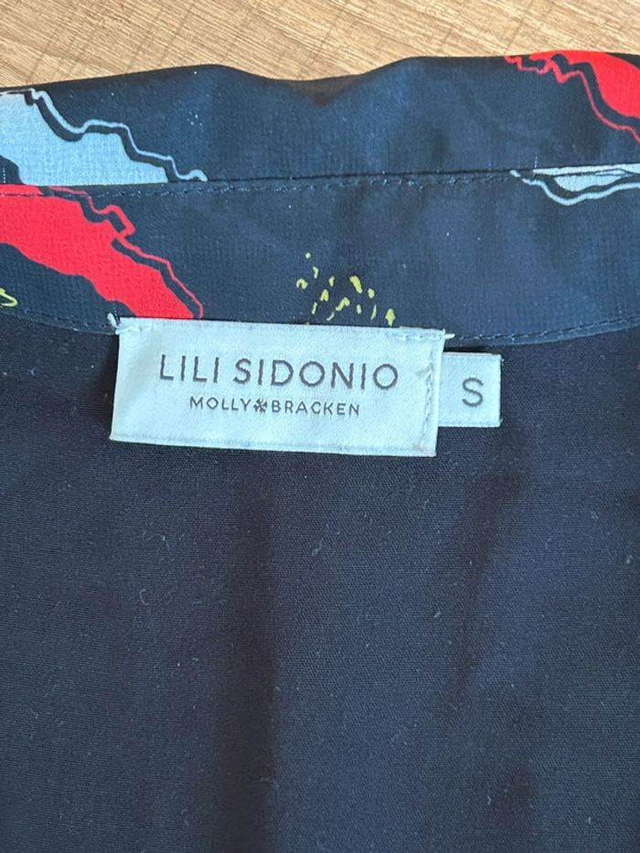 Robe noire et imprimée à manches courtes Molly Bracken taille S jamais portée - photo numéro 13