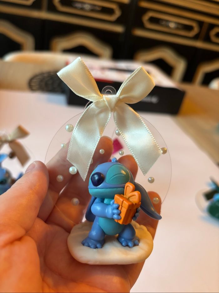 Lot de Boule de Noël 3D stitch - photo numéro 5