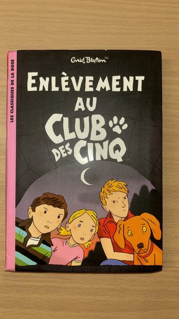 Livre enlèvement au club des cinq en très bon état