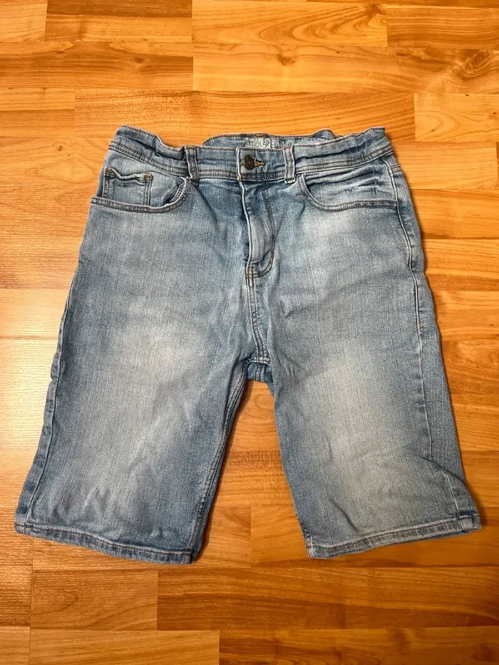 Short jean garçon