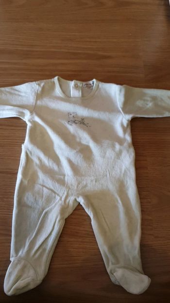 pyjama mois vert pomme grain de ble 3 mois