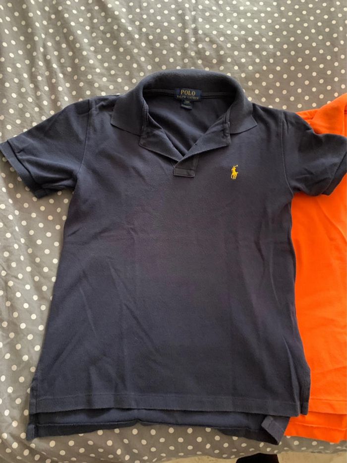 Lot polo taille 8/10 ans