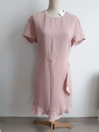 Robe rose 123 neuve T44