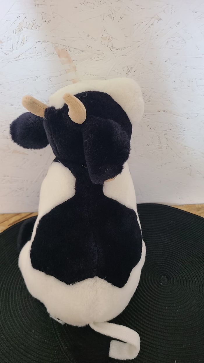 Peluche vintage A&A jouet vache - photo numéro 5