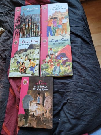 Bibliothèque rose le club des cinq