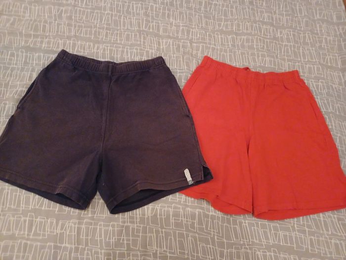 lot 2 shorts domyos 10 ans