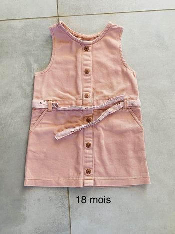 Robe jeans 18 mois kiabi