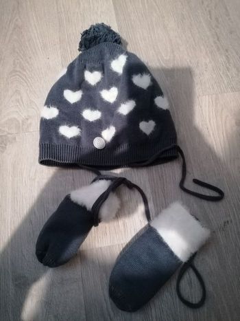 Ensemble Bonnet + gants