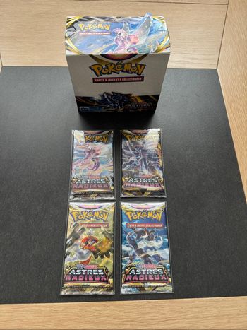 Pokémon Artset booster Astres Radieux Épée et Bouclier EB10 Neuf Français