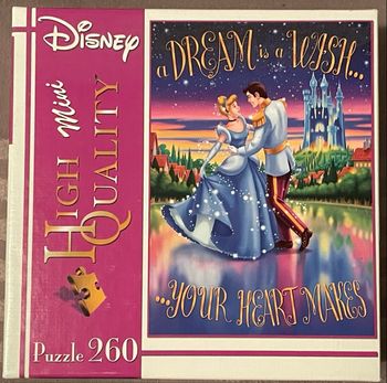 🧩 Puzzle Disney Cendrillon 🏰 260 pièces – dès 4ans – Neuf et complet