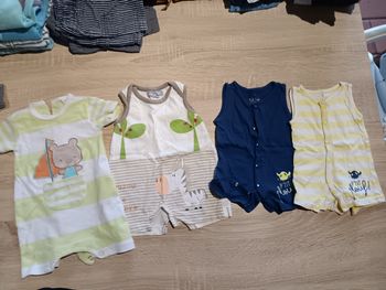 Lots vêtements 1 mois garçons été