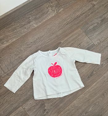 TEE shirt manches longues en 12 mois