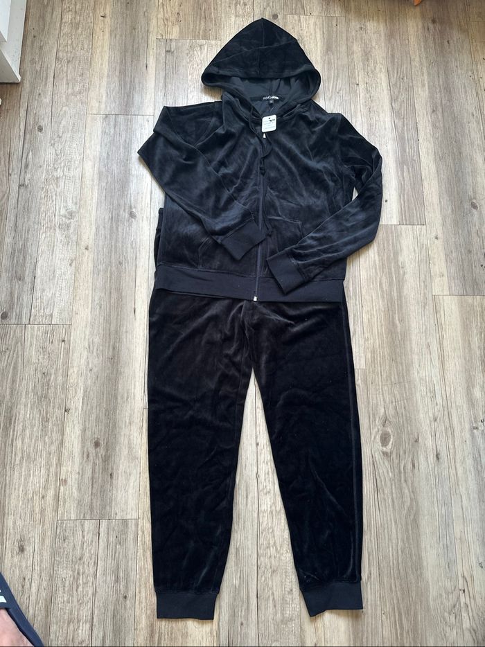Ensemble veste jogging velours femme L neuf - photo numéro 2