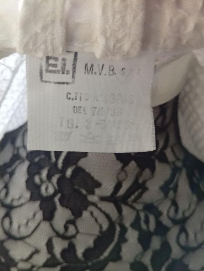 Joli peignoir grande taille 54/56 💯 coton mixte - photo numéro 8