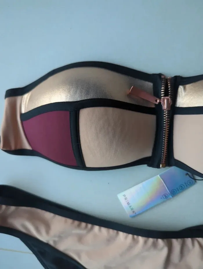 Maillot de bain bandeau Primark neuf taille 42 40 - photo numéro 2