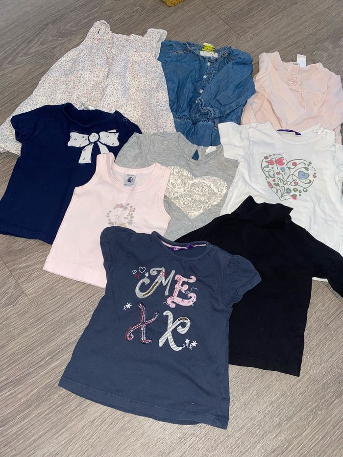 Lot t12 mois fille mexx petit bateau tao Zara