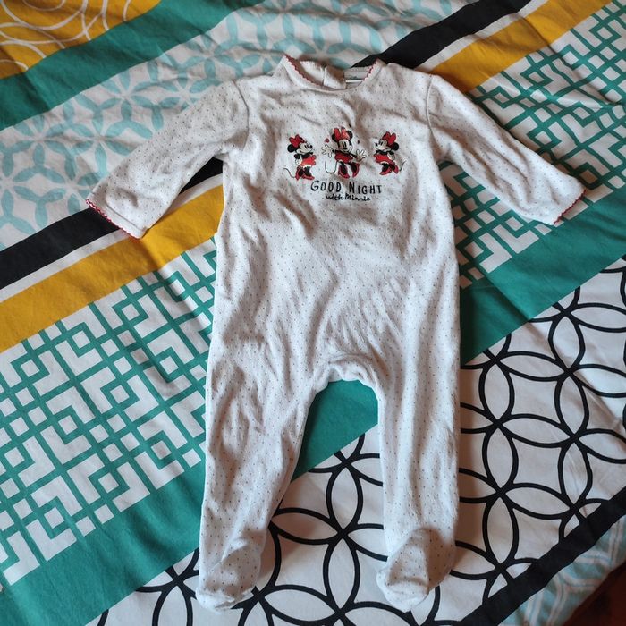 Pyjama 12 mois Minnie - photo numéro 2