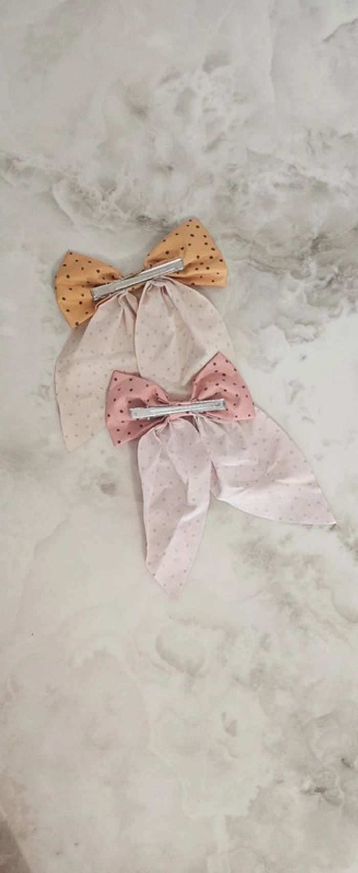 Lot de barrettes à noeud pour cheveux - photo numéro 2
