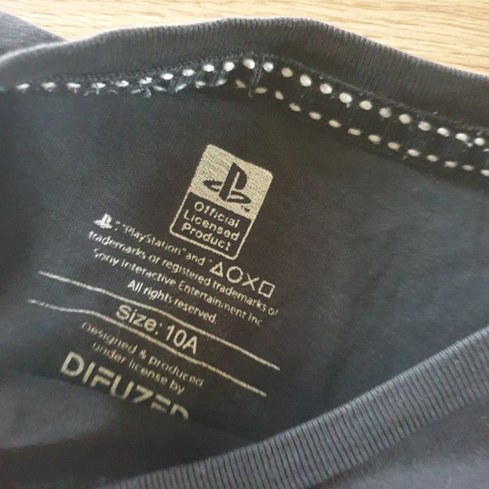 💚 Tee-shirt MC 10 ans PlayStation #emyfleury_10ansgarçon - photo numéro 3