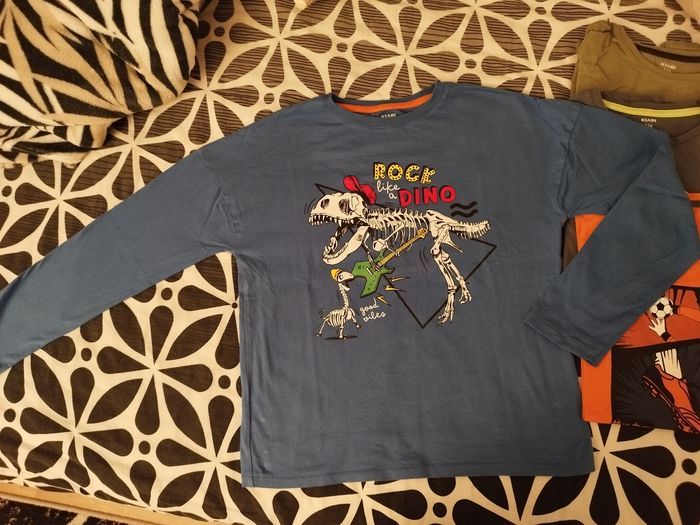 Lot t-shirt manches longues - photo numéro 2