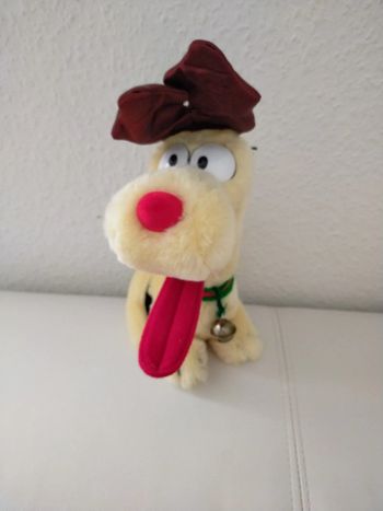 Peluche Garfield odie renne avec clochette