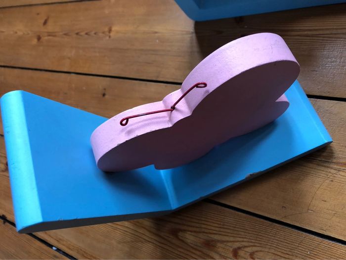 Cales livres - déco chambre fille fleur / papillon - photo numéro 6