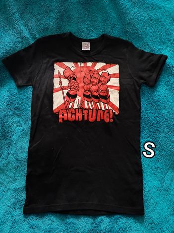 T shirt mixte Achtung taille S