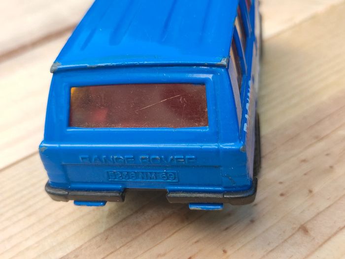 Majorette range rover bleu échelle 1/36 - photo numéro 5