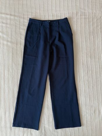 Très beau pantalon fluide bleu marine / Taille 42