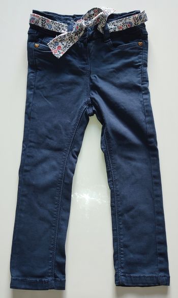 Pantalon skinny bleu marine 24 mois