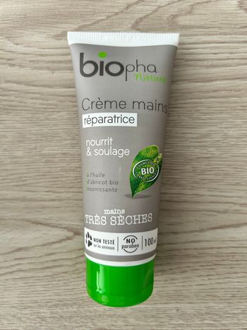 Crème Mains Réparatrice 100 Ml BIOPHARMA NATURE Neuve