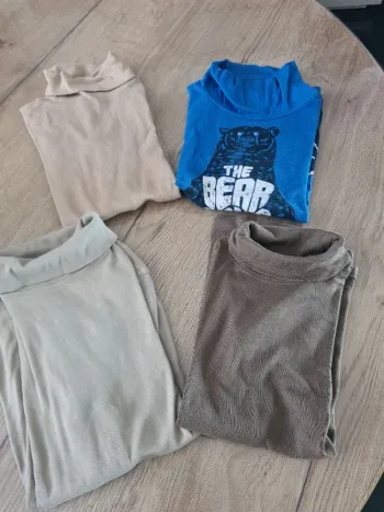 Lot de 4 sous-pull 10 ans