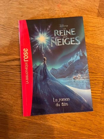 Livre La bibliothèque Rose Disney La reine des neiges Le roman du film