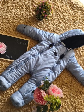 Combi pilot Vertbaudet neuve bleu gris 6mois