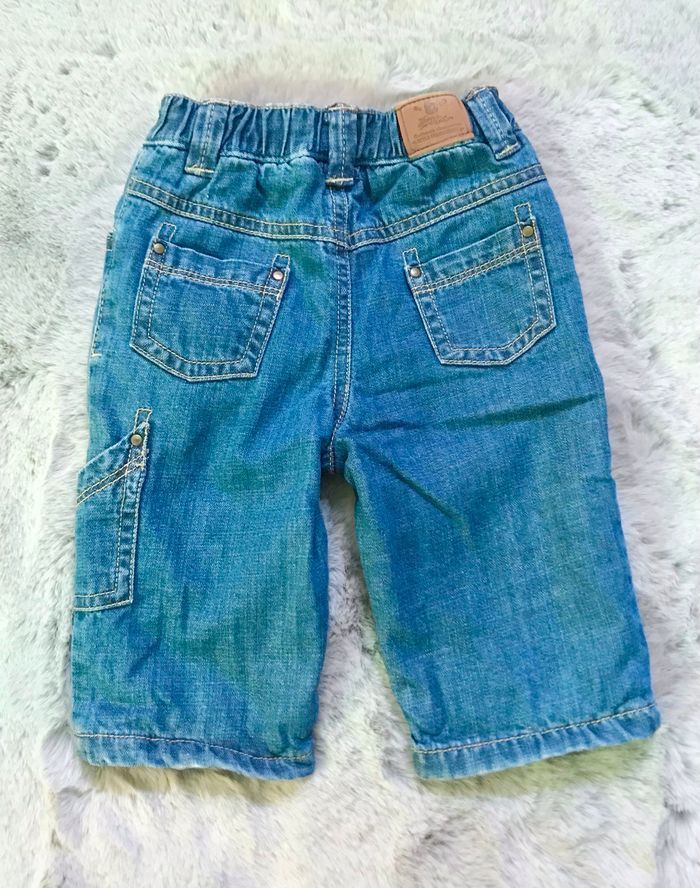Jeans doublé 6 mois (Tex baby) - photo numéro 2